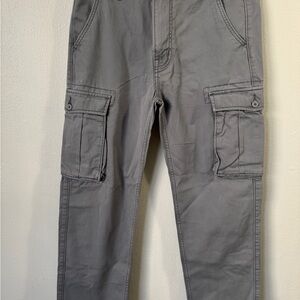Levi's Gray Cargo Pants for Men